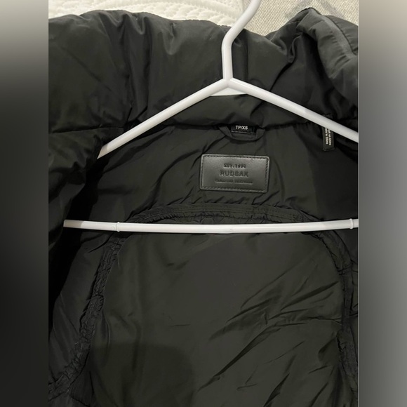 RUDSAK jacket with leather sleeves and fur - Xs - Picture 5 of 7